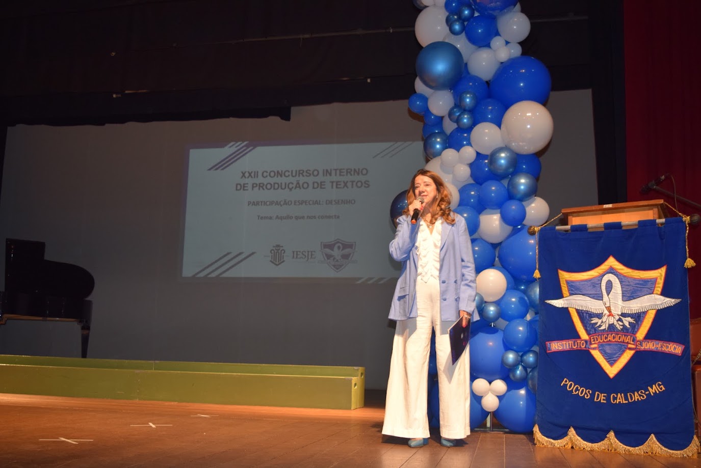 Noite de premiação do XXII Concurso Interno de Produção de Textos